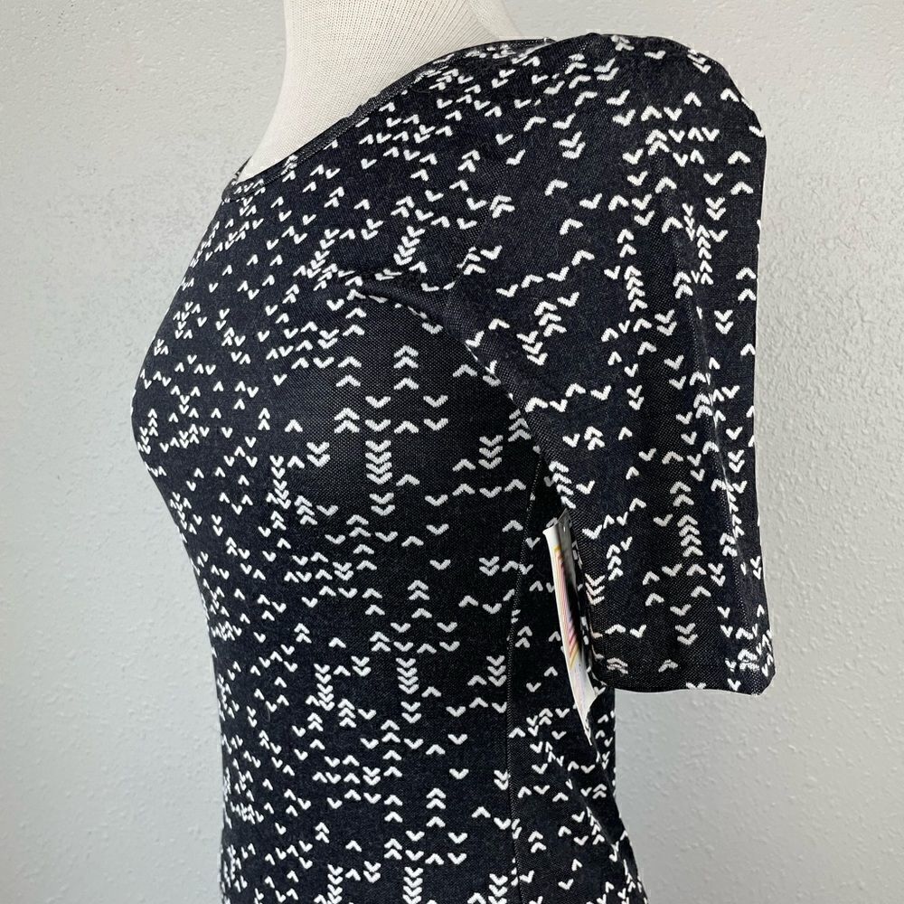 NWT LulaRoe Julia Midi Dress Size XXS - Picture 5 of 7